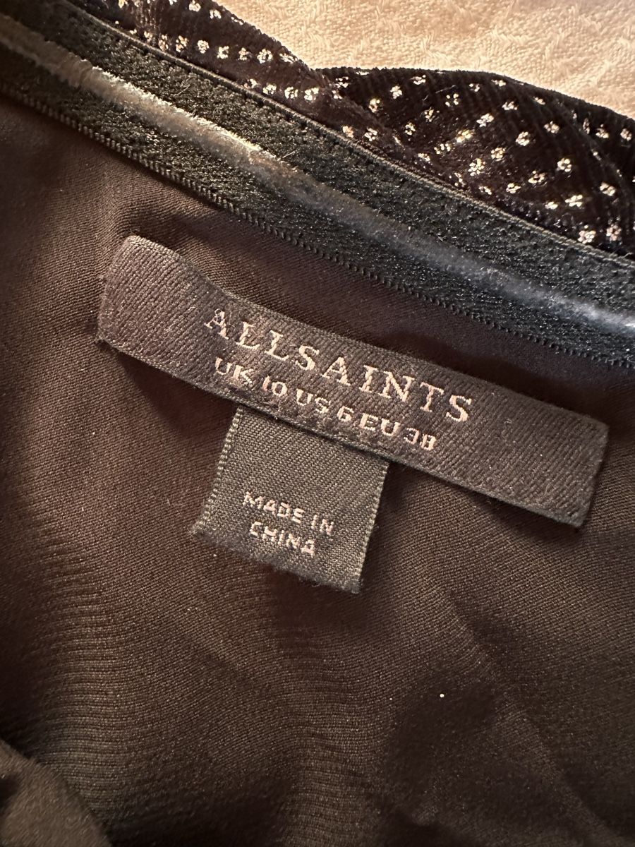 Allsaints Kleider: Allsaints Sparkle Dress One Shoulder – Neu (gemäss Beschreibung) aus Zürich von BettinaMarie2308 4