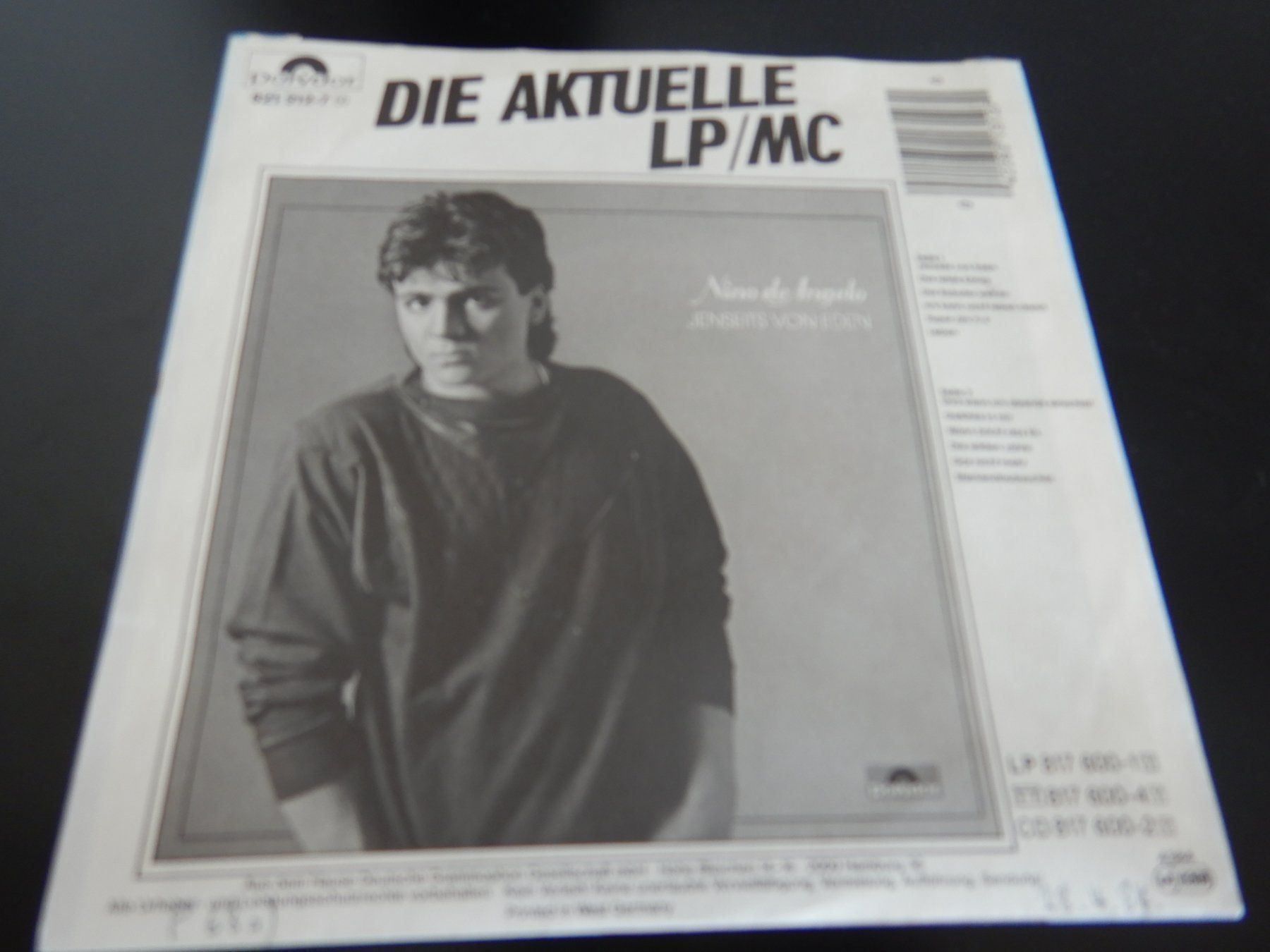Dischi in vinile: Single 7" Nino de Angelo, Atemlos 1984 – Usato da Mörschwil venduto da Monzar 2