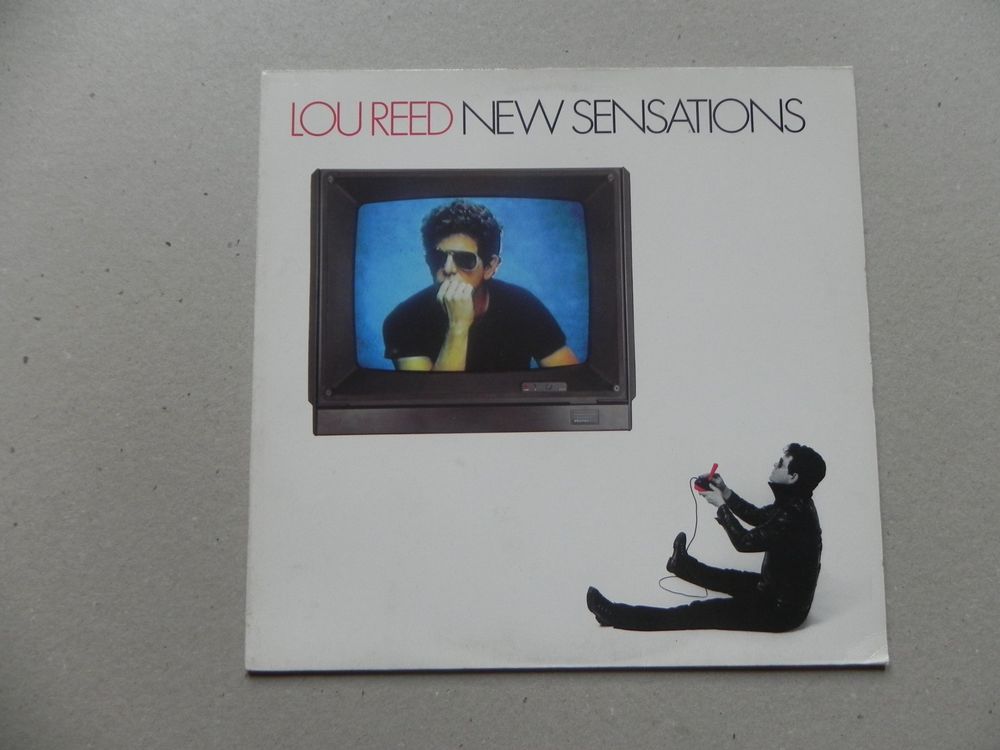 LP USA Rock Gitarrist Sänger Lou Reed 1984 New Sensations (Gebraucht ...