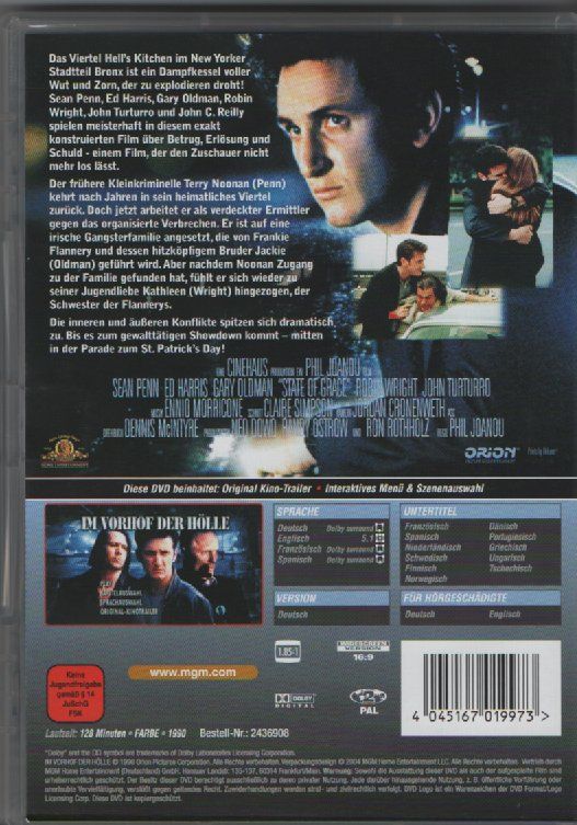 Tutti i DVDs: IM VORHOF DER HÖLLE – Usato da Reinach AG venduto da Masi 1