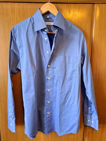 Yves Gerard Shirt Blue Size 39 Men's Cotton