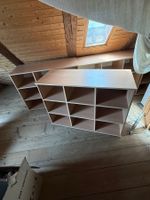 4 Regale Buchenholz 9 Fächer