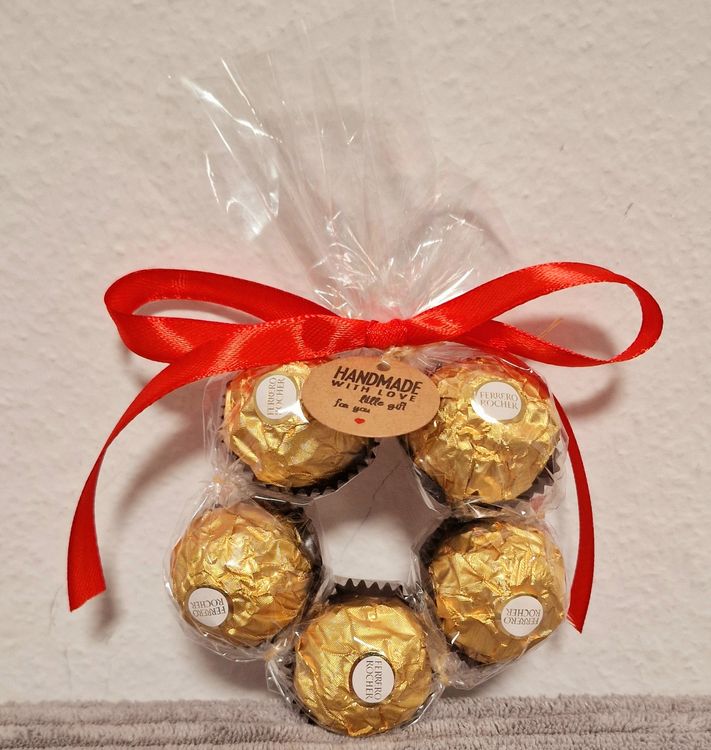 Süsse Geschenkidee Ferrero Rocher Herz Handmade | Kaufen auf Ricardo