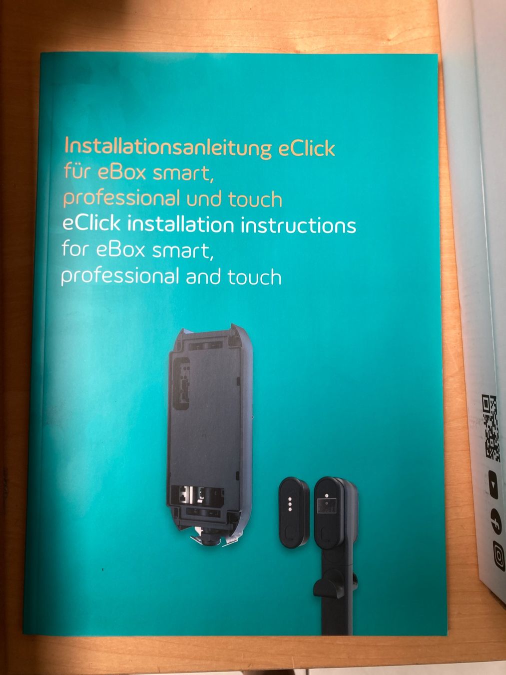 Alle Autoersatzteile: eClick Installationsanleitung eBox smart Wallbox – Neu und originalverpackt aus Cham von WB2223