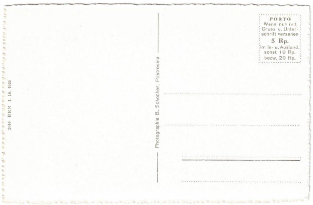 Cartoline postali: St. Moritz - Standseilbahn Muottas Muragl Bergstation – Usato da Binningen venduto da Mountainrider 1
