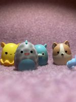 Squishmallows Squishalongs Ringe 4 Figuren 2 Ringe NEU NEU