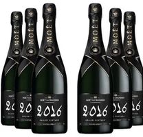 6 FLASCHE MOET CHANDON 2016 VINTAGE CHAMPAGNER