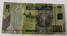 Kongo 1000 Francs 2020