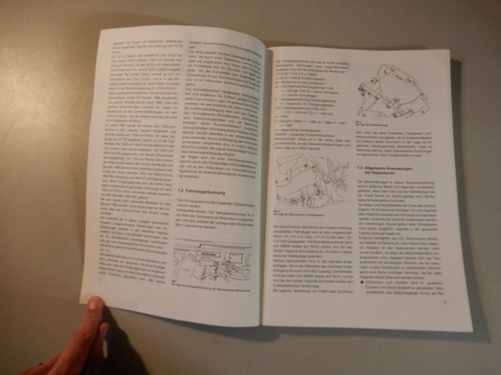 Libri: Mitsubishi Colt/Lancer: Reparaturanleitung Baujahr 1984-1988 – Usato da Erstfeld venduto da Mario_boe0 3