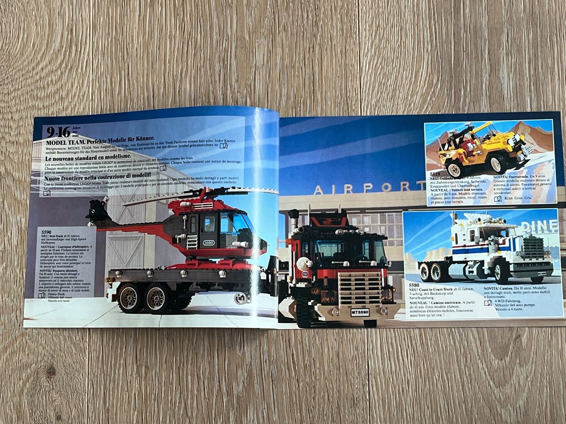 Lego Documenti: Lego Technic Prospekt von 1990 – Usato da Winterthur venduto da Wusa01 2
