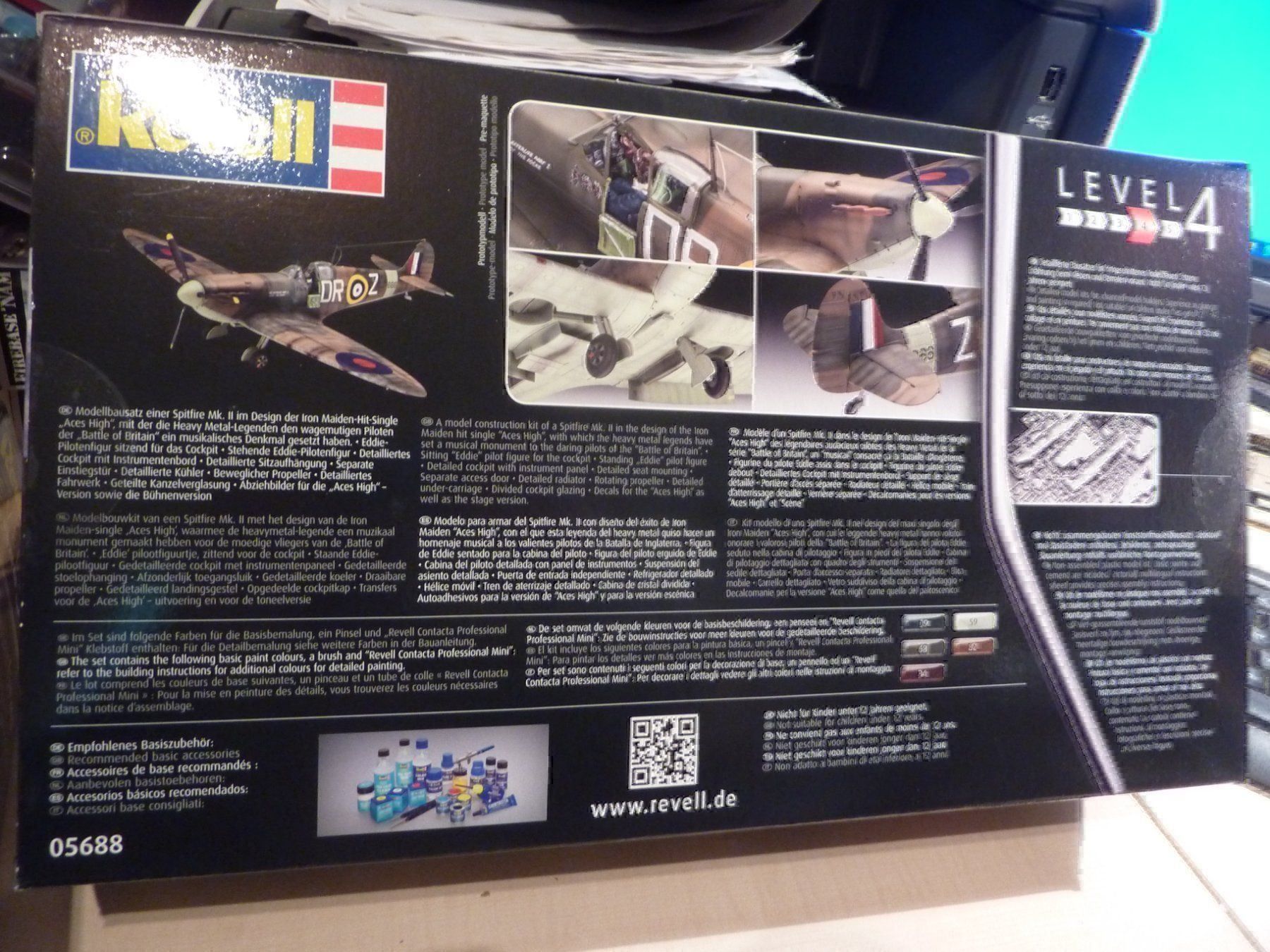 Modellbausätze & Standmodelle: IRON MAIDEN SPITFIRE MK.II – Neu und originalverpackt aus Balsthal von bouteliee 2