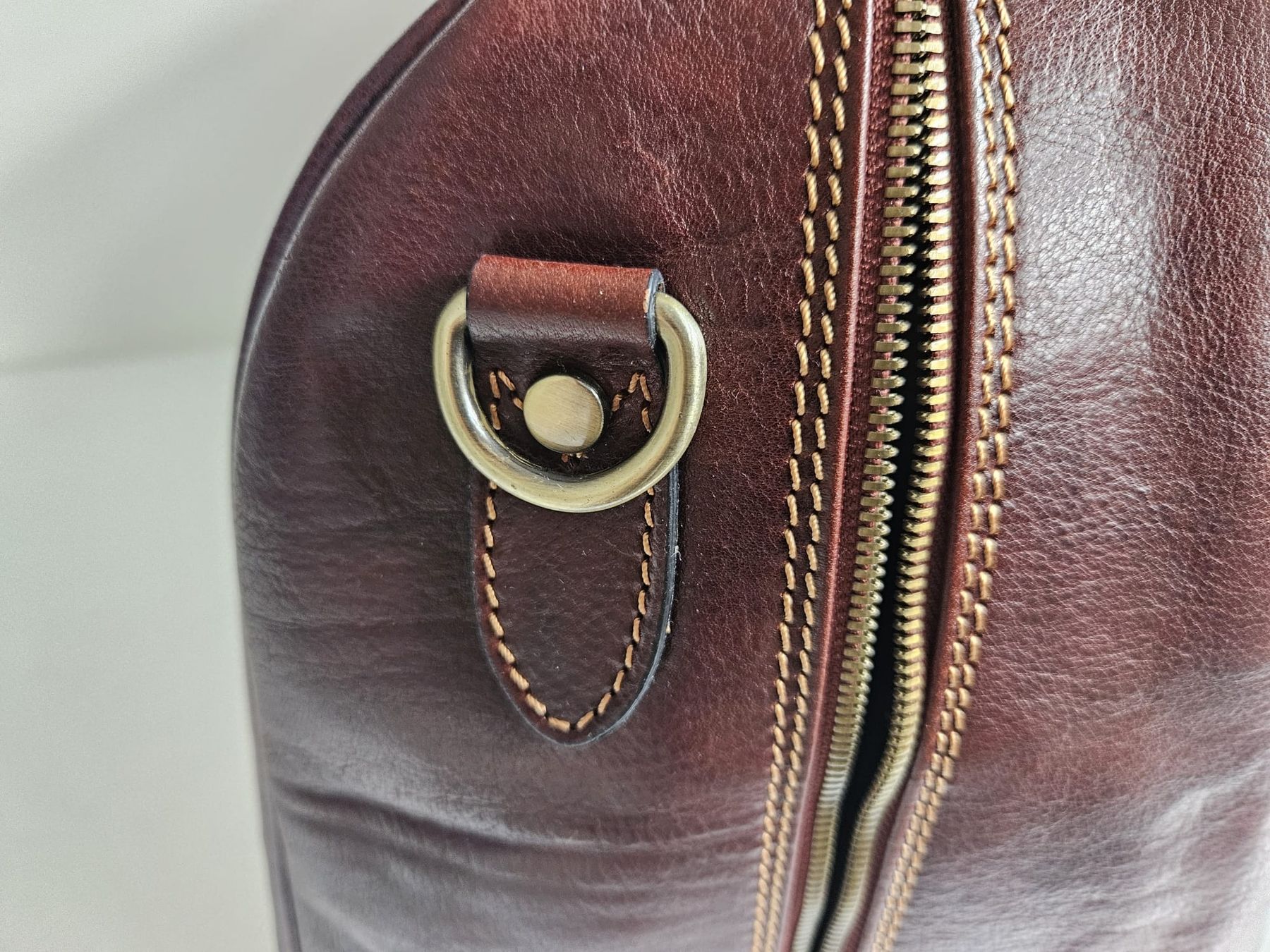 Vera Pelle Borse: Vera Pelle Leder Reisetasche – Nuovo (secondo la descrizione) da Schaffhausen venduto da Alforall 3