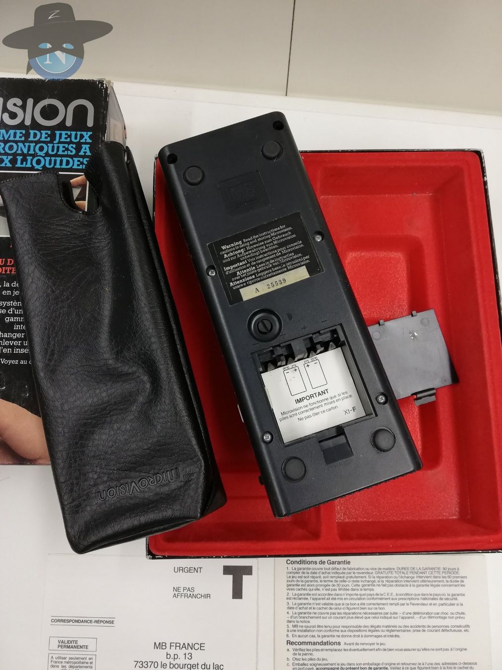 Konsolen: MicroVision von MB / Version francaise / ev. defekt ? – Defekt aus St. Gallen von zorro_dc 7