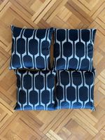 4x Coussins design -  Jim Thompson (tissu)