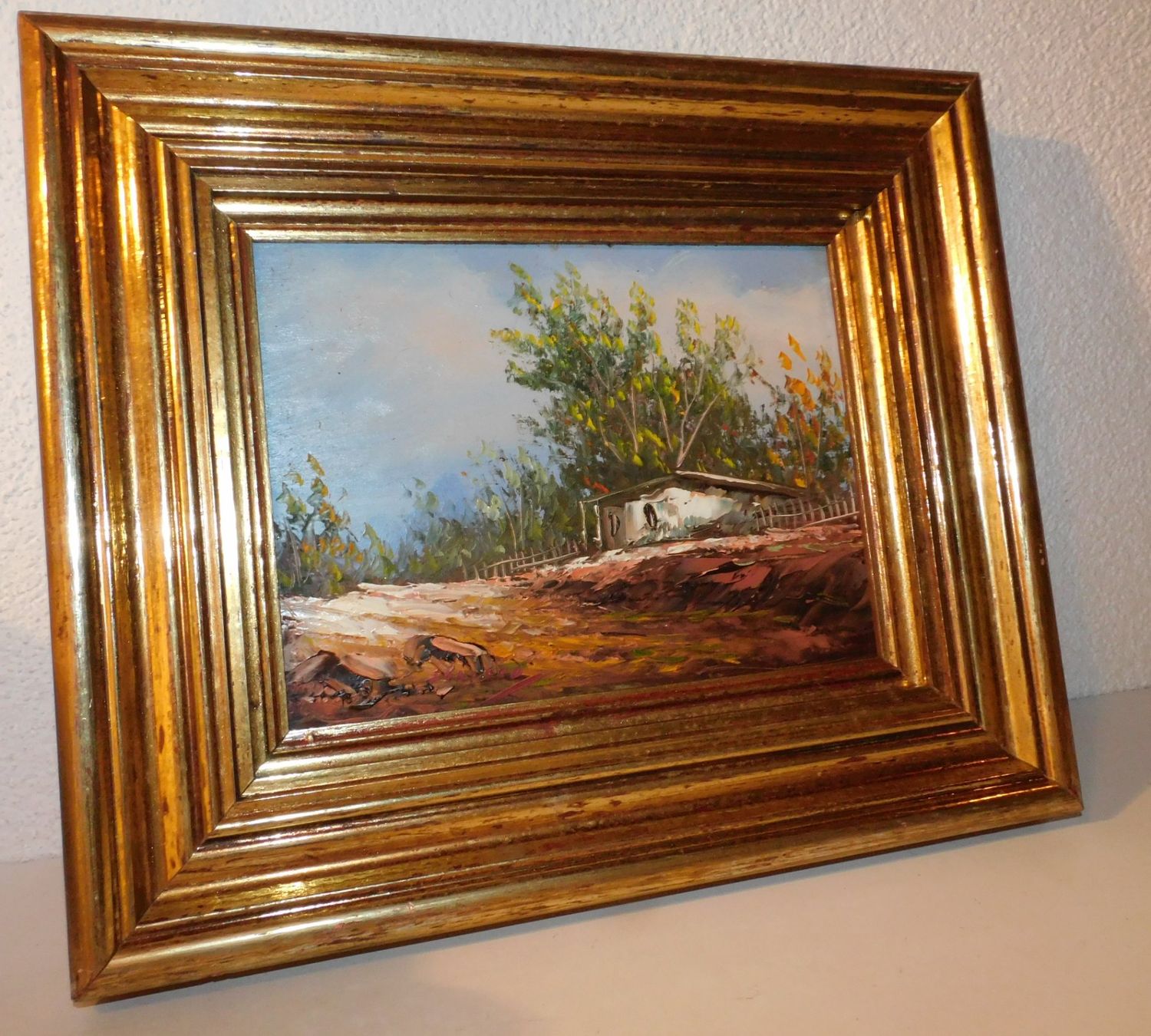 Tableaux: Kunst Ölgemälde Gemälde signiert – D'occasion à Sursee par 76 1
