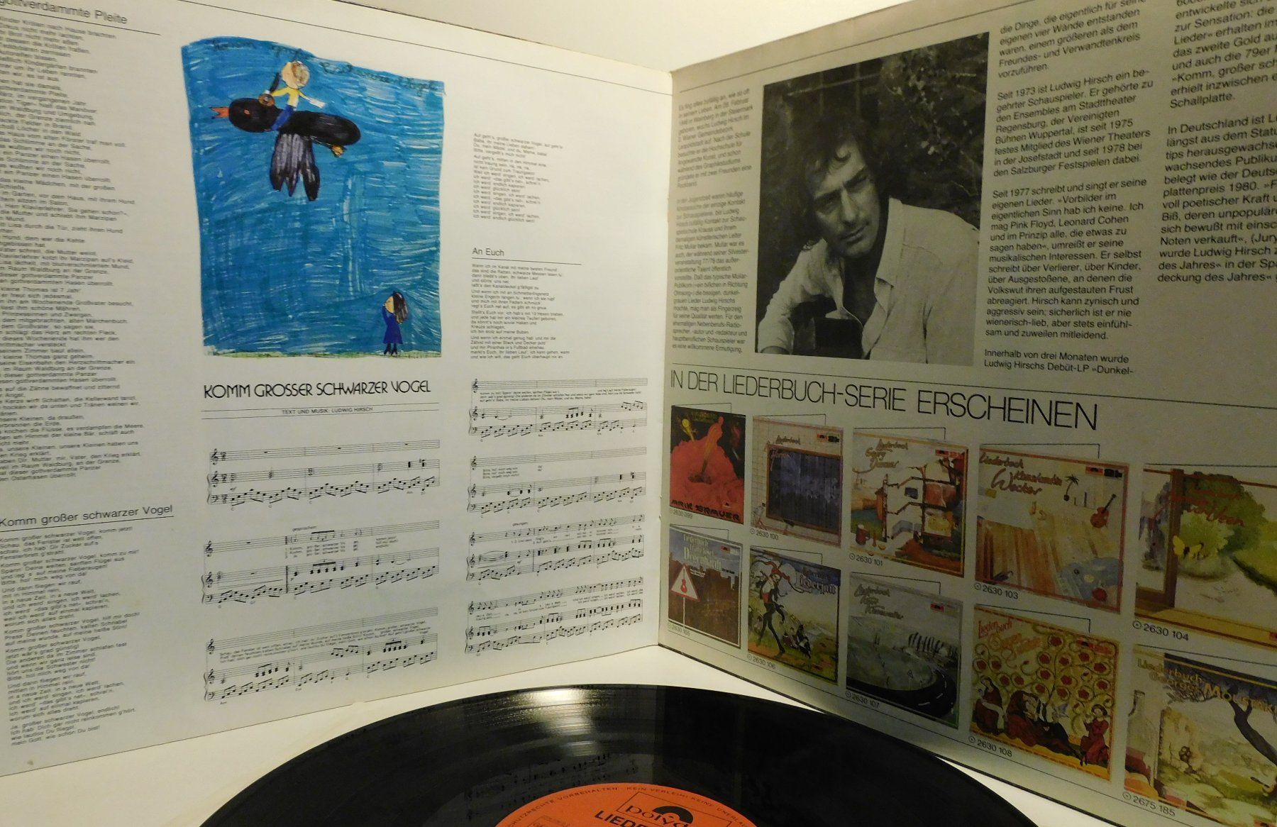 Dischi in vinile: Schallplatte Ludwig Hirsch Liederbuch 1979 – Usato da Sursee venduto da 76 6