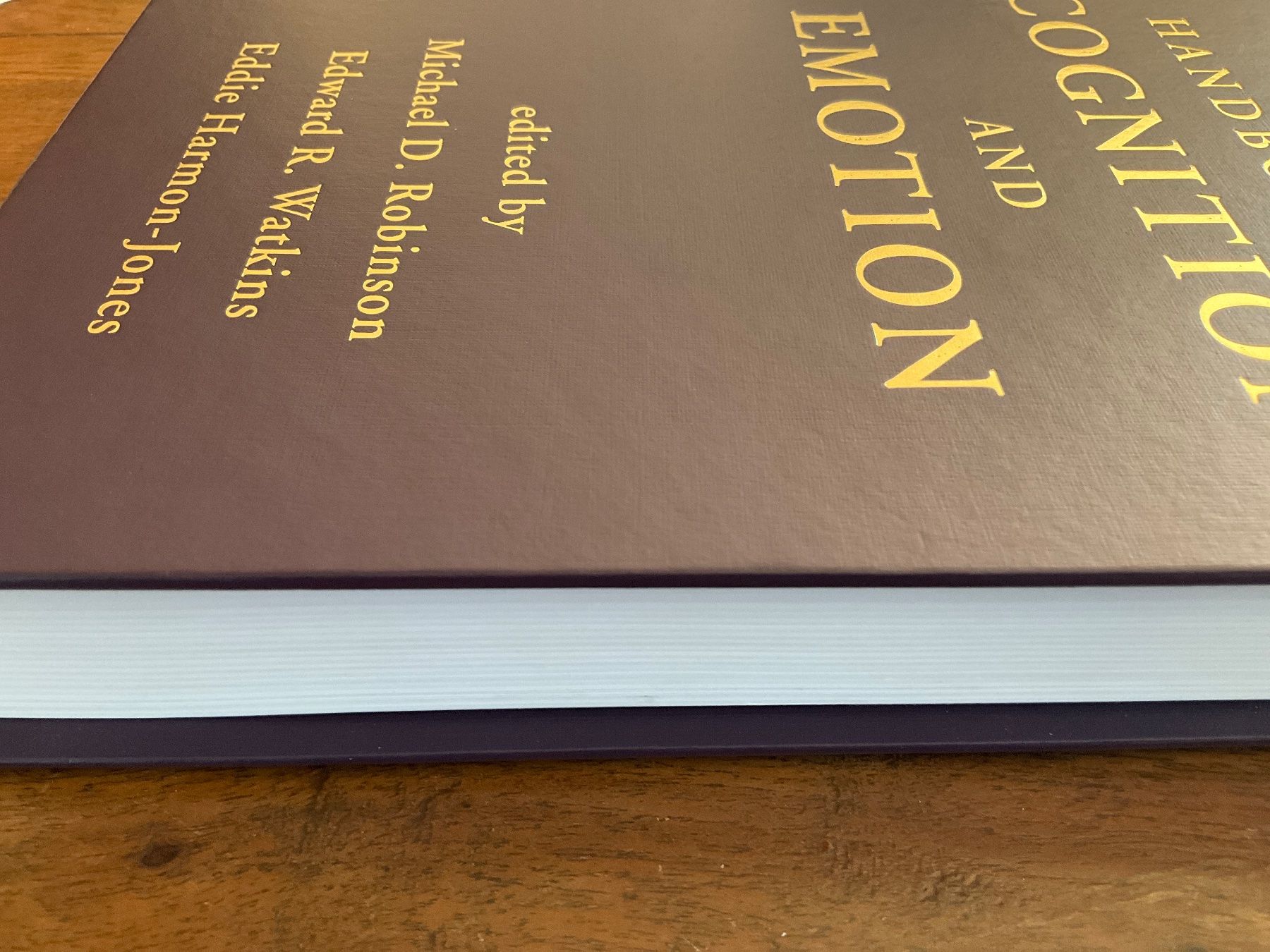 Libri: Handbook Cognition and emotion : Michael D. Robinson – Usato da Avenches venduto da Lactobacille 4