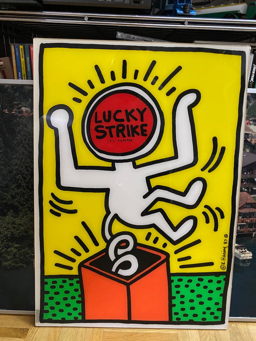 Foto & Immagini: Keith Haring - Lucky Strike 1987 – Usato da Oftringen venduto da Studich