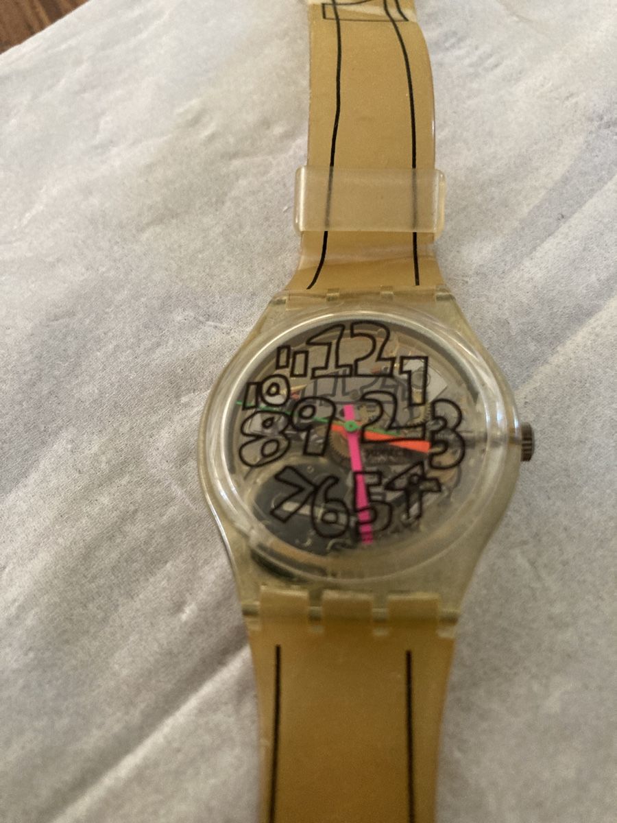 Swatch Orologi: Swatch 1991 transparent – Usato da Zürich venduto da mms_sby7 1