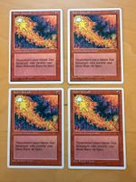 4x Roter Urknall // Red Elemental Blast 4th Edition // Magic