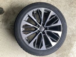 Roues Audi  19 pouces avec 4 pneus été neufs