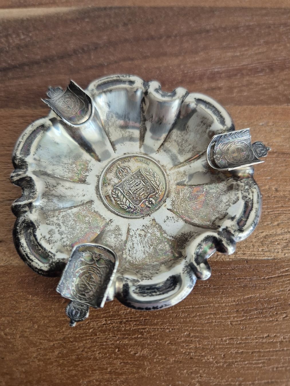 Portacenere: Antiker Silber Aschenbecher – Usato da Zürich venduto da Dalema13 1