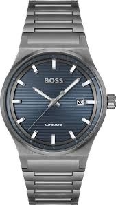 Hugo Boss Orologi: HUGO BOSS Candor Automatic - 41mm - Blue dial - SRP Fr.525.- – Nuovo e nell'imballaggio originale da Le Mont-sur-Lausanne venduto da LycaGallery