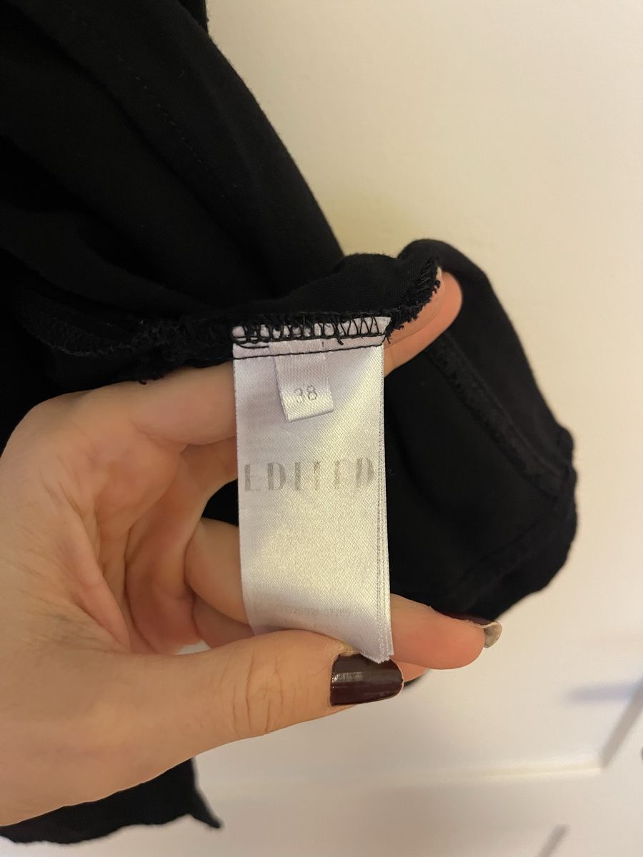 Vestiti: Edited schwarzes Wrapkleid M – Usato da Zürich venduto da flo_8x2x 4