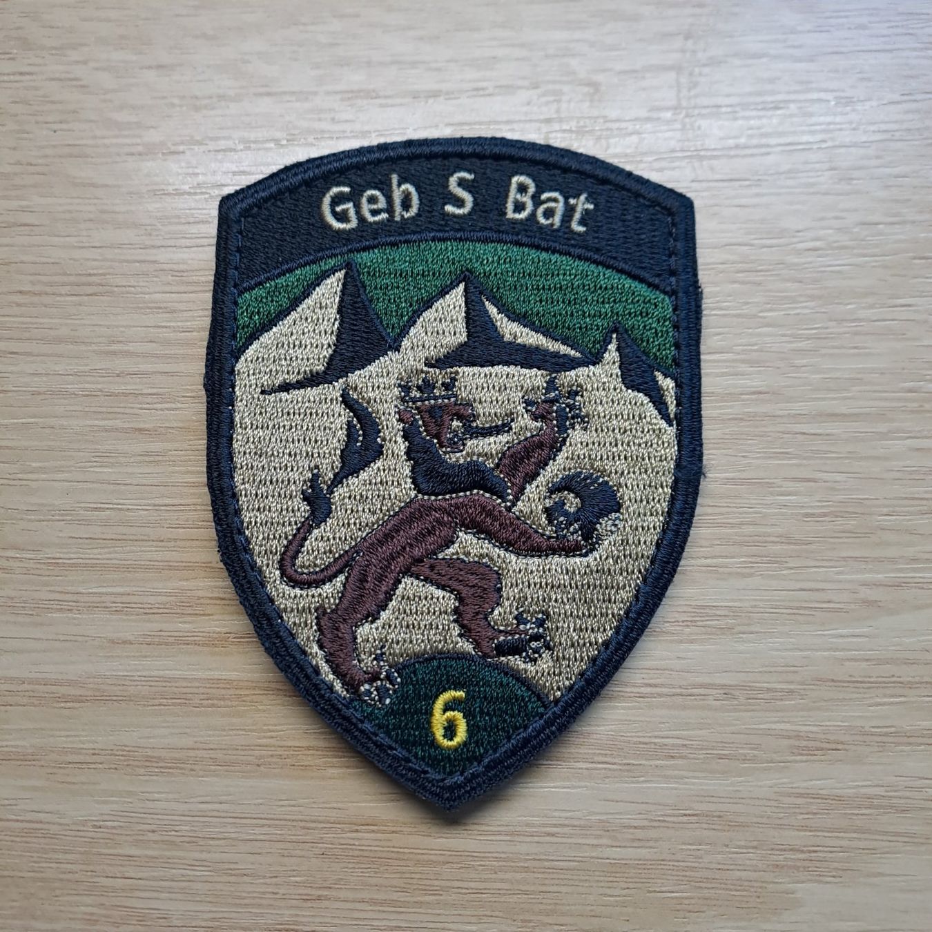 Schweizer Armee Placchette & Badge: Geb S Bat 6 – Nuovo (secondo la descrizione) da Gipf-Oberfrick venduto da Mig_29