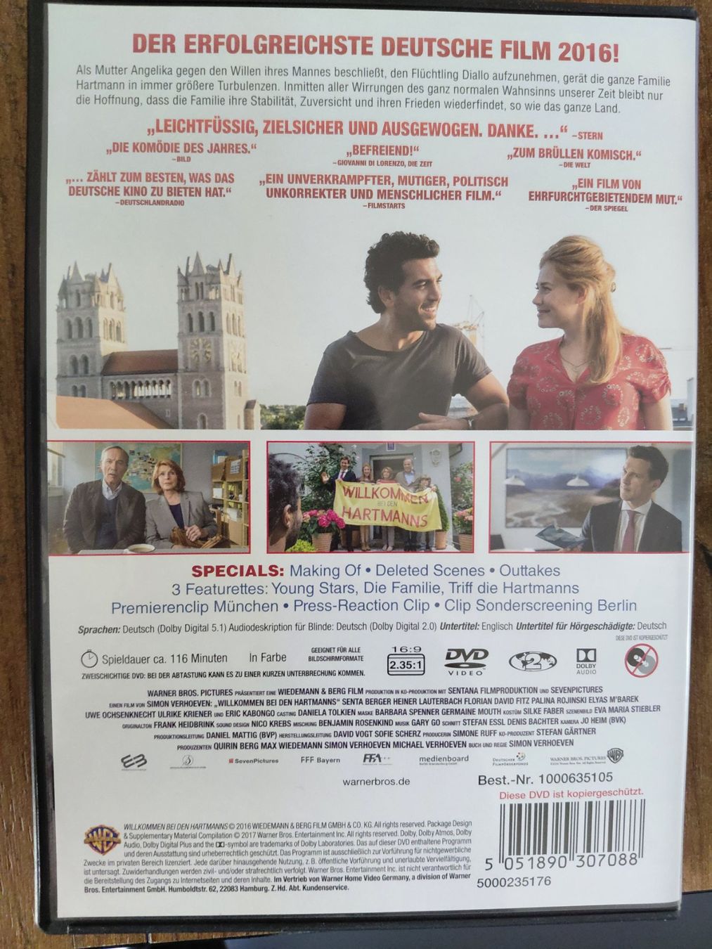 Tutti i DVDs: Willkommen bei den Hartmanns – Usato da Worb venduto da Antoinette22 1