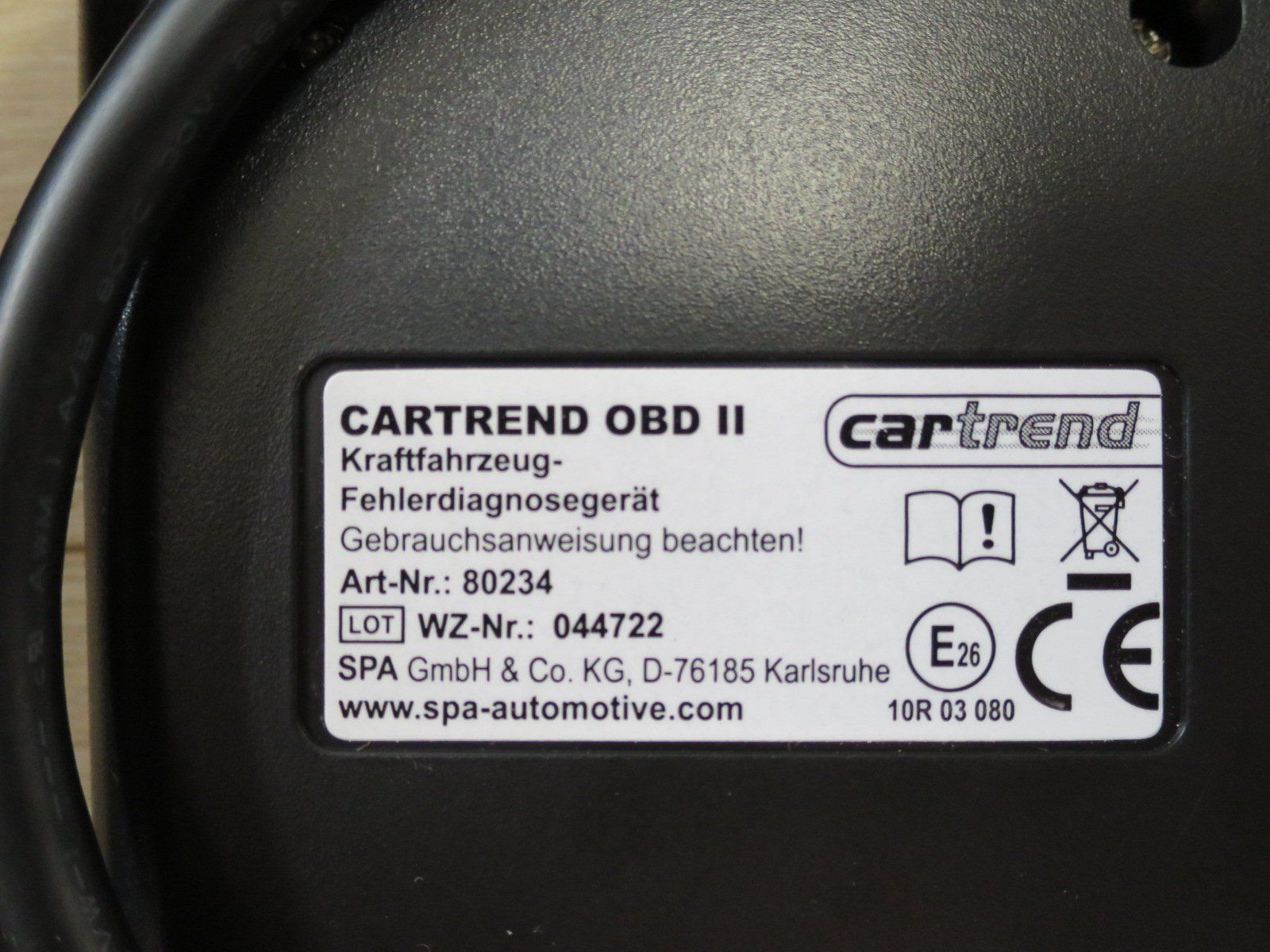 Messen: Cartrend OBD 2 Fehler-Diagnosegerät – Gebraucht aus Gundetswil von Maegez 1