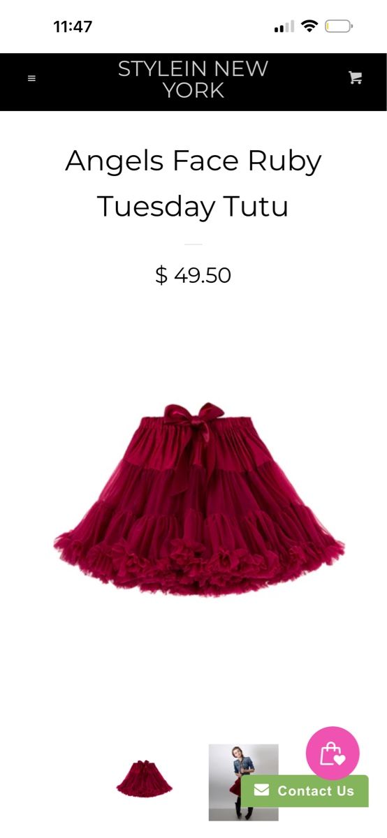 Vestiti & Gonne: Jupe Tutu Angel's Face Ruby Taille L (8-10 ans) rouge – Nuovo (secondo la descrizione) da Châtelaine venduto da Alexandra.jankowski 4