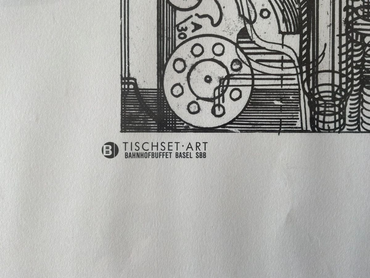 Grafica & Litografie: Lithographie Berhard Luginbühl – Usato da Riehen venduto da NatiC 2