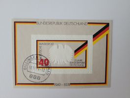 Block Deutschland 1974 25 Jahre Bundesrepublik Deutschland