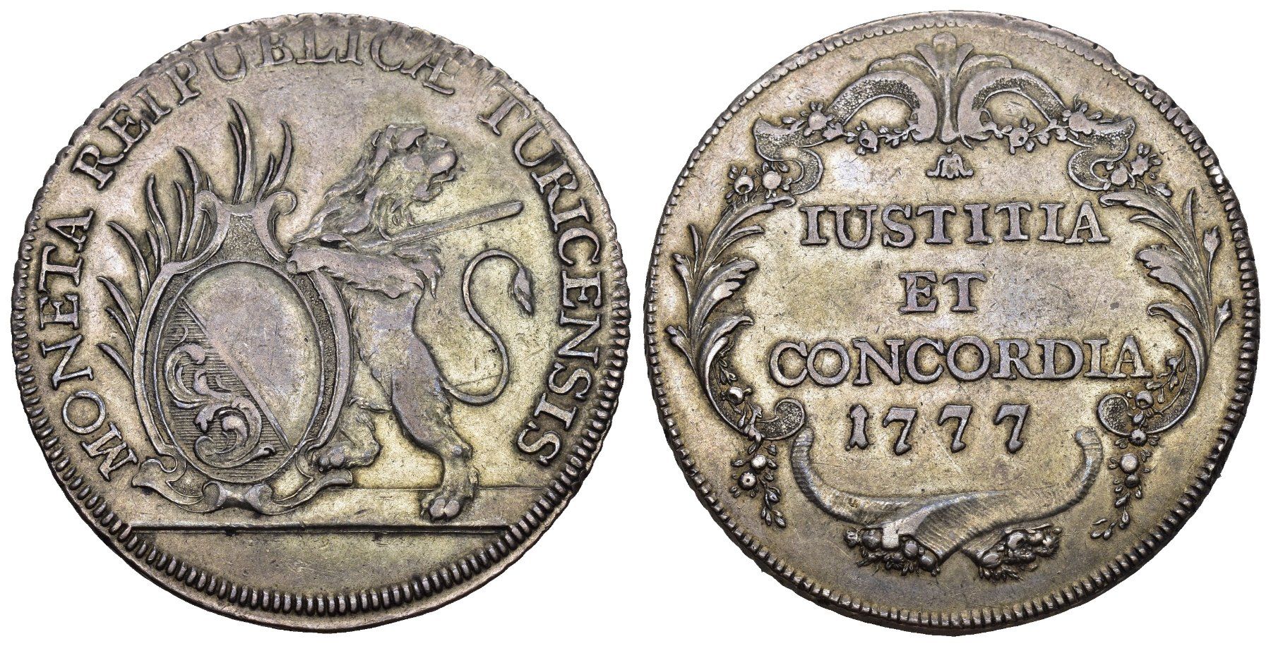 Tutti le monete: Zürich 1777 – Usato da Bern venduto da numismatictops