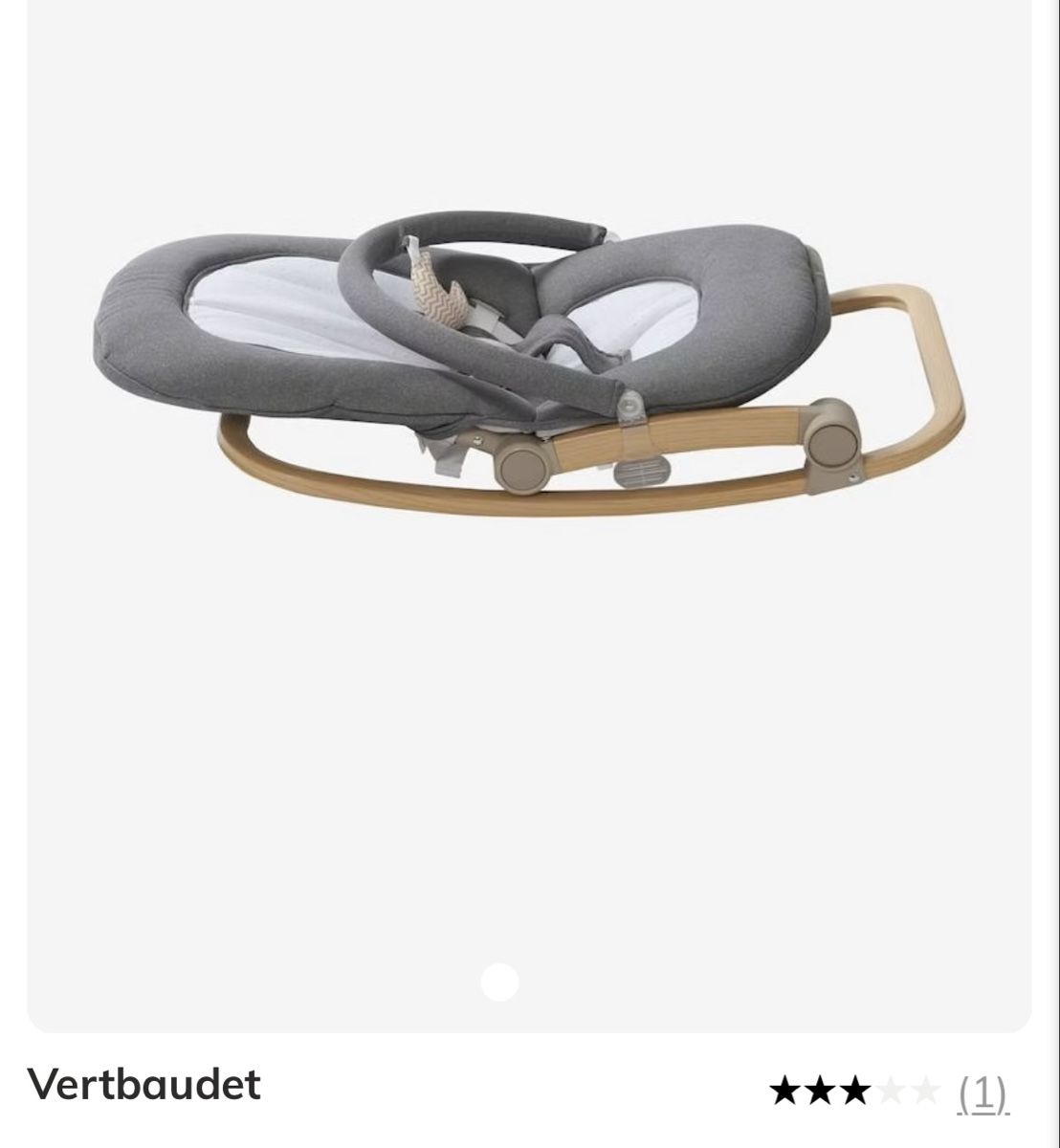 Sdraiette & Sdraiette a dondolo: Babywippe von Vertbaudet – Usato da Luzern venduto da Pacena 1