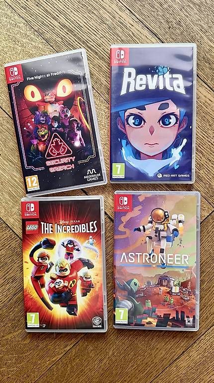 Spiele: 4 jeux pour Nintendo Switch – Gebraucht aus Genève von Ninah71