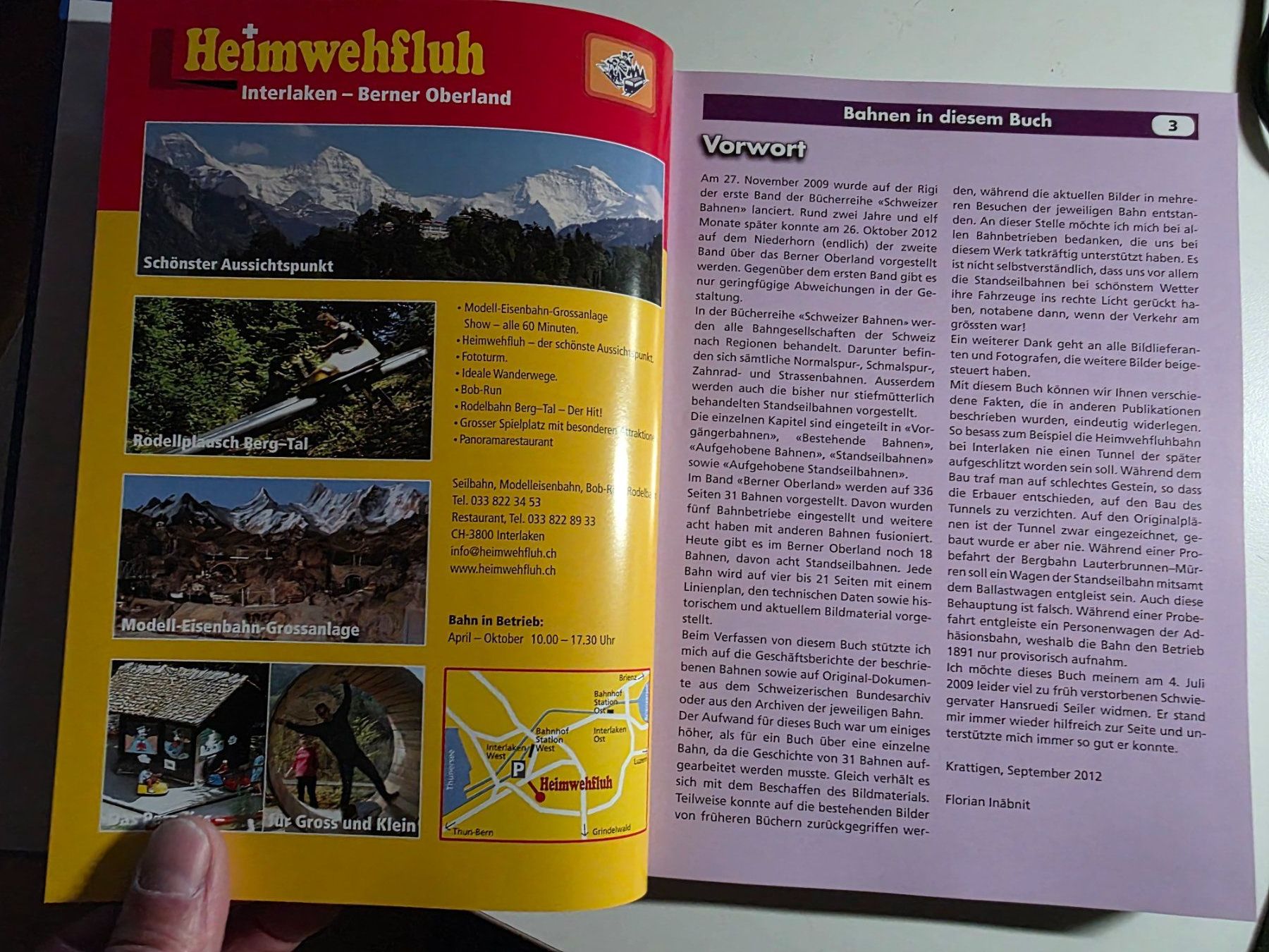 Libri: Schweizer Bahnen Berner Oberland - Florian Inäbnit 2012 – Nuovo (secondo la descrizione) da Walterswil BE venduto da Lonitti 3