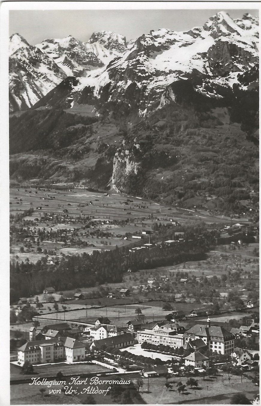 Cartoline postali: Altdorf, Kollegium, 1939 – Usato da Frauenfeld venduto da Merk52