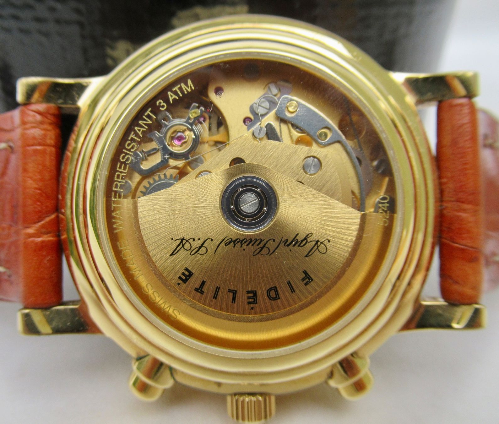 Orologi: Uhr Agip Automatic Vergoldet – Usato da Bern venduto da Colligentes 4