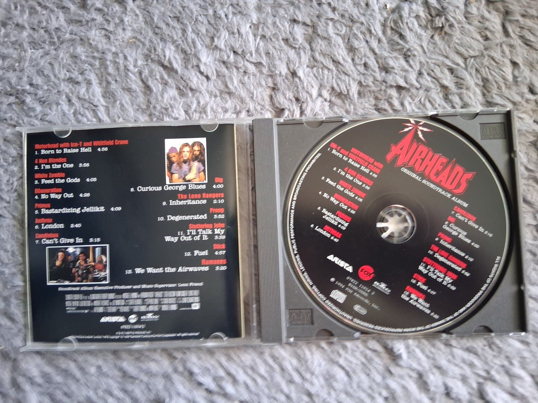 CD: AIRHEADS    SOUNDTRACK    CD – Usato da Wetzikon ZH venduto da Ramones01 2
