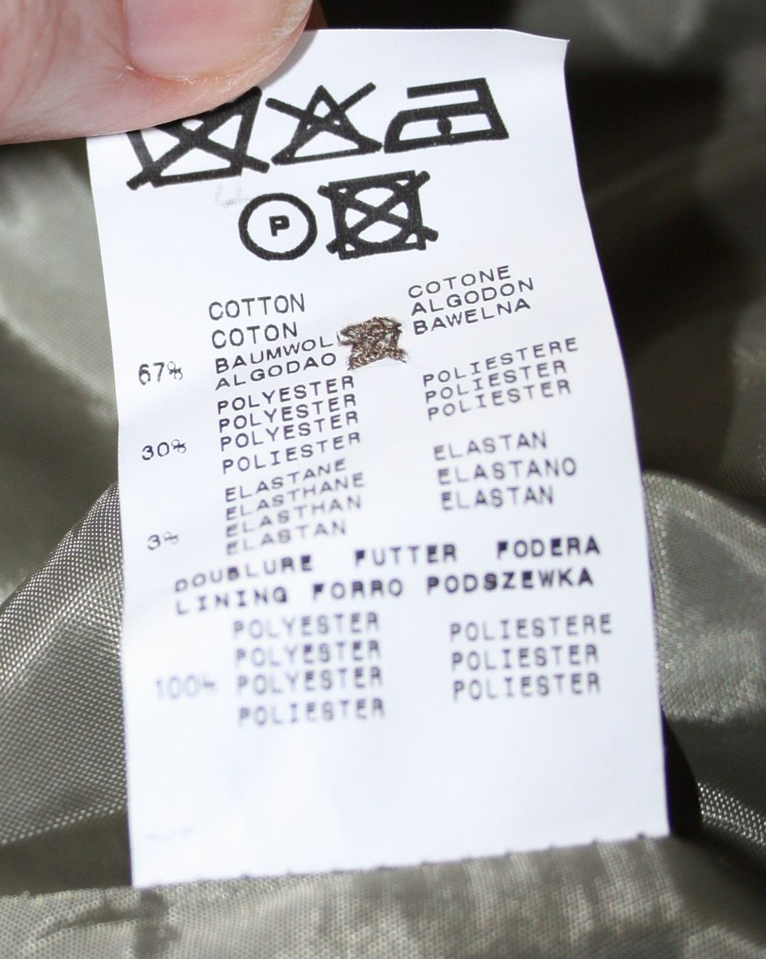 Giacche: Blazer Xanaka Brokatgewebe oliv Gr. 38 – Usato da Flüelen venduto da Diversicum-Textil 8