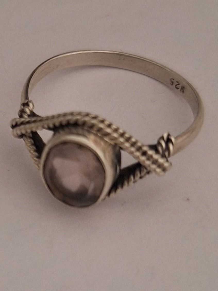 Anelli: Rosaquarz Ring Silber – Usato da Kerzers venduto da ExpressoTerreno