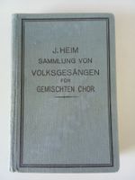 Sammlung von Volksgesängen (J.Heim, 1952)