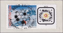 2007, Nr.1249A "Internet" mit Ersttags-Voll-Stempel.