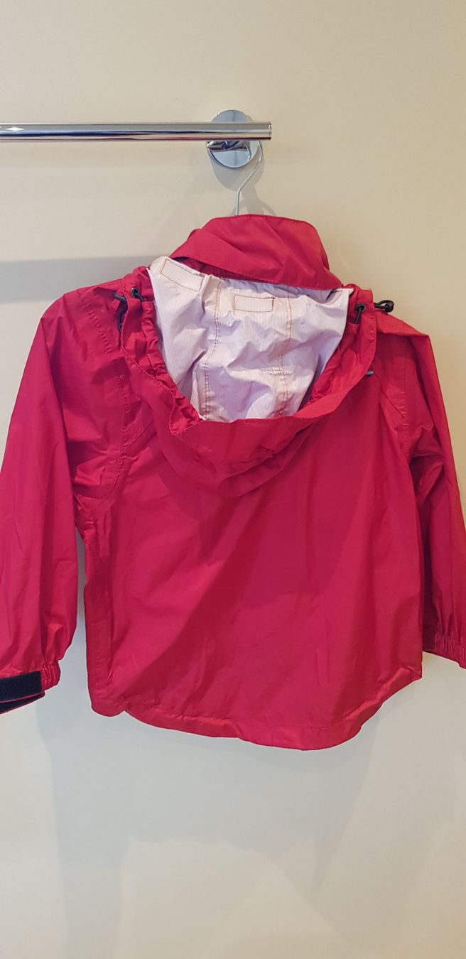 Giacche & Cappotti: Regenjacke rot, Ktec,  Gr. 110 – Usato da Dietikon venduto da grafad 1