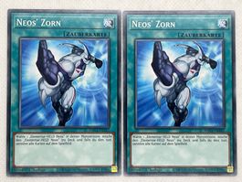 Yu-Gi-Oh! Neos’ Zorn HAC1-DE167 Deutsch Common 1. Auflage 2x