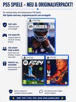 PS5 Spiele Madden 24 FC 24 2K24 neu originalverpackt