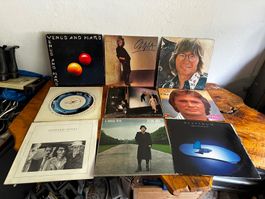 Vinyl LP Sammlung — Wings (Paul McCartney), Elton John, Mike