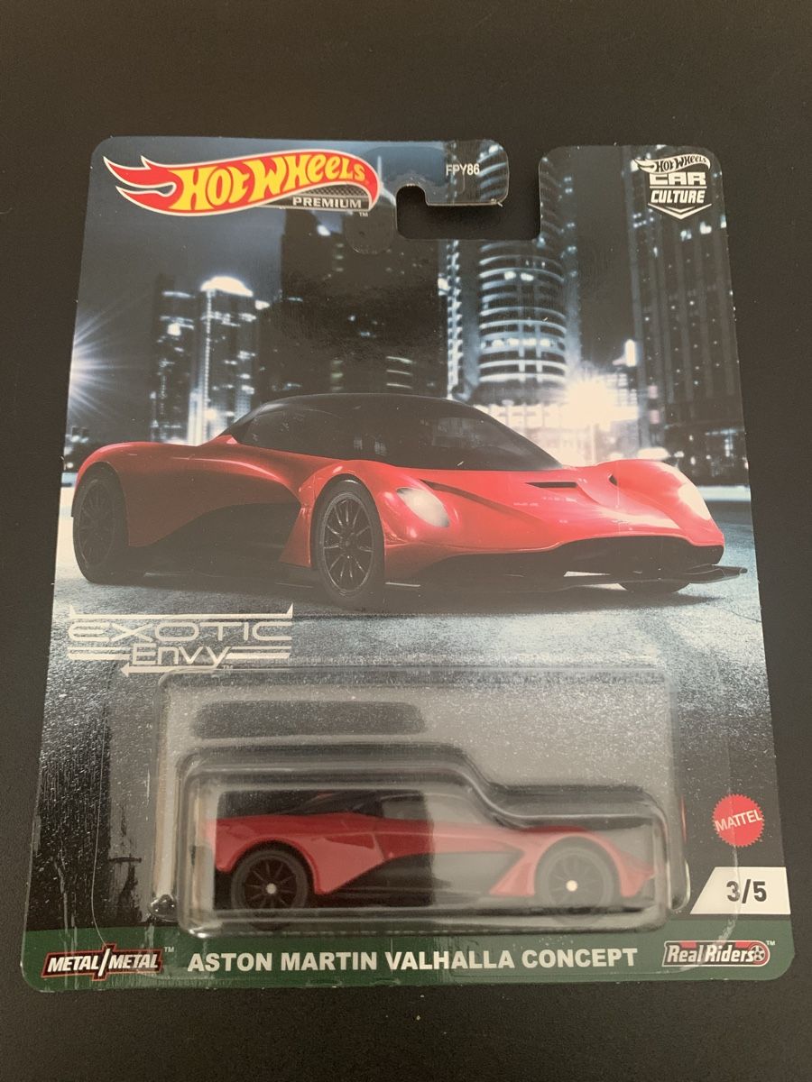 Hot Wheels Modellini d'auto: Hot Wheels Aston Martin Valhalla Concept – Nuovo e nell'imballaggio originale da Worb venduto da Theubet02